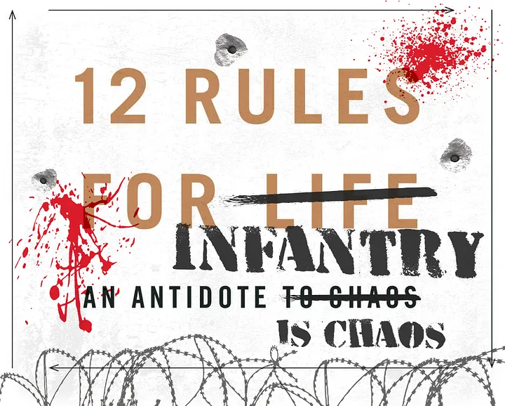 12 Rules For Infantry (An Antidote is Chaos)